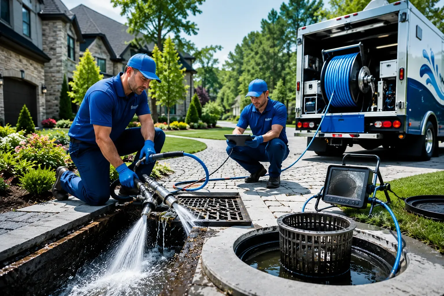 Local outdoor drain cleaning professionals in Albemarle, NC